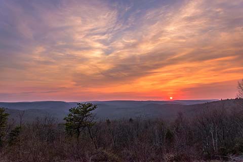 BLOG IMAGE - Sunset over Bald Eagle State Forest at the overlook on Jones Mountain Road.jpg