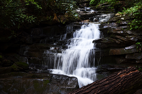 Trough Creek State Park waterfall