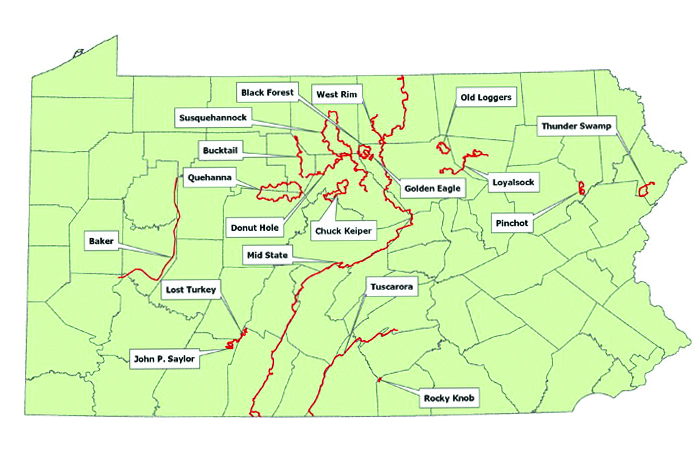 State Forest Hiking Trails