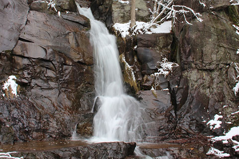 Lehigh Gorge State Park waterfall