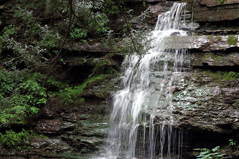 Leonard Harrison State Park waterfall